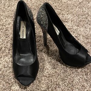 Steve Madden rhinestone heels